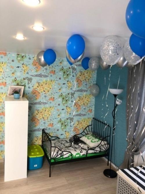 Наконец - то завершился ремонт в детской для наших сынишек. 04