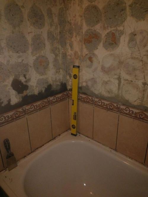 Вот так я свою ванную комнату обновила. 04