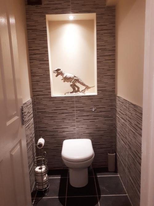 Сделали ремонт в нашем санузле и ванной комнате. 03