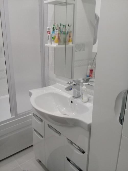 Оформление ванной комнаты в нашем частном доме. 02