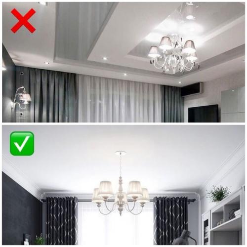 Рекомендации дизайнеров.  Чтобы ваша квартира была современной и стильной, то следует избегать таких элементов в декоре. 02