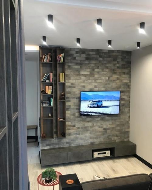 Моя квартира студия, 35 квадратных метров. 01