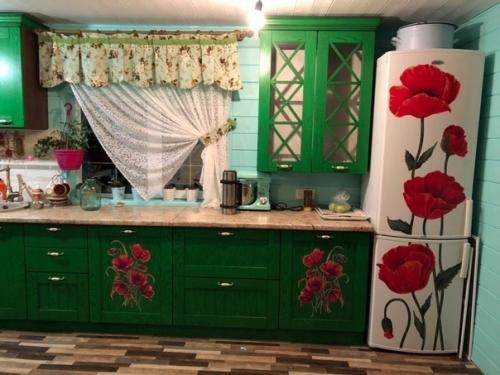 Сделали ремонт на кухне для бабушки в деревне. 04