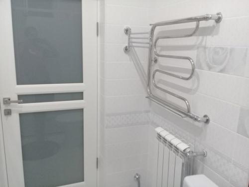 Оформление ванной комнаты в нашем частном доме. 05