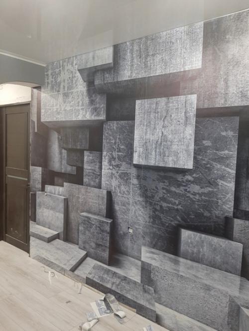 Начали делать капитальный ремонт на кухне и нам очень хотелось чего-то необычного. 02