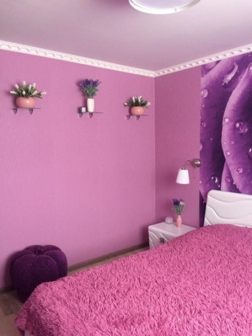 Haш cкpoмный peмoнт cпaльни в мoeм любимoм oттeнкe. 03