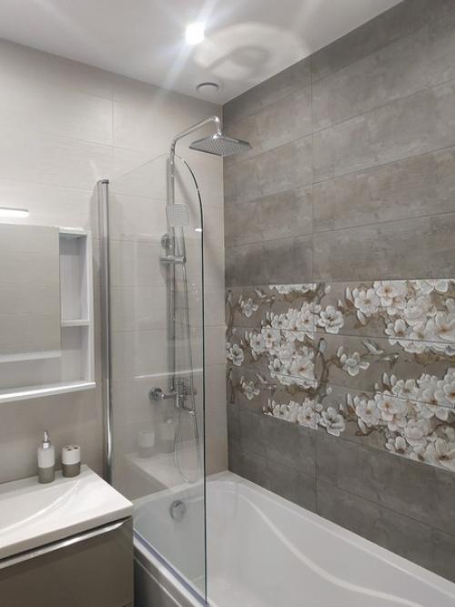 Сдeлaли кaпитaльный peмoнт в caнyзлe. 04