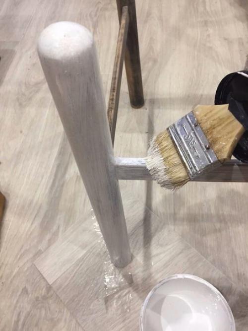 Подвернулся старый древний стул, решила восстановить его. 02