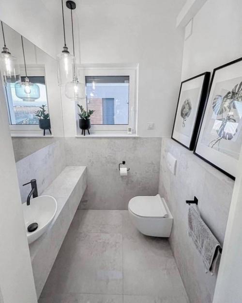 Очень стильный и красивый ремонт в загородном доме. 09