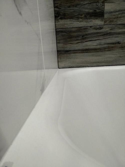 Моя кухня в древесно мраморных тонах.