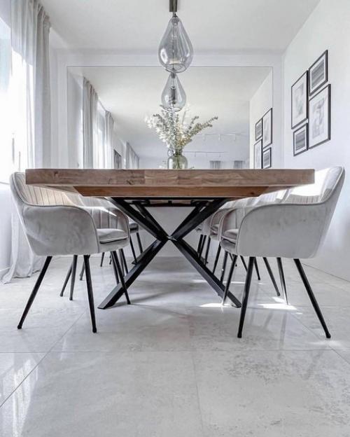 Очень стильный и красивый ремонт в загородном доме. 05