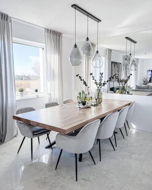 Очень стильный и красивый ремонт в загородном доме. 04