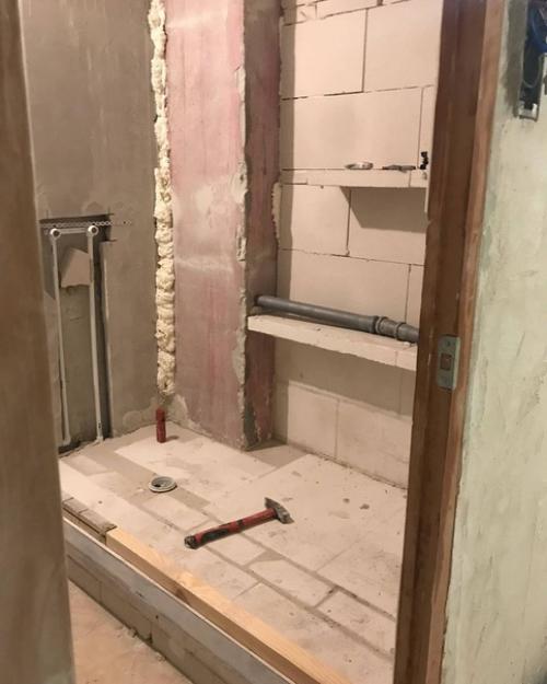 Ремонт санузла от нашего подписчика.