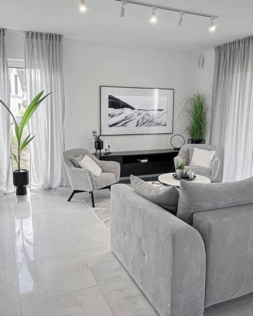 Очень стильный и красивый ремонт в загородном доме. 06