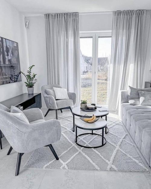 Очень стильный и красивый ремонт в загородном доме.