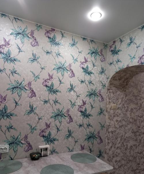 Маленькая кухня в хрущёвке делали всё своими руками. 04