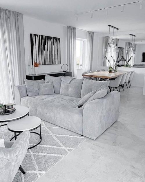 Очень стильный и красивый ремонт в загородном доме. 02