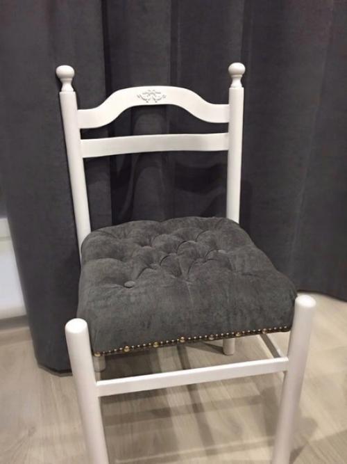 Подвернулся старый древний стул, решила восстановить его. 09