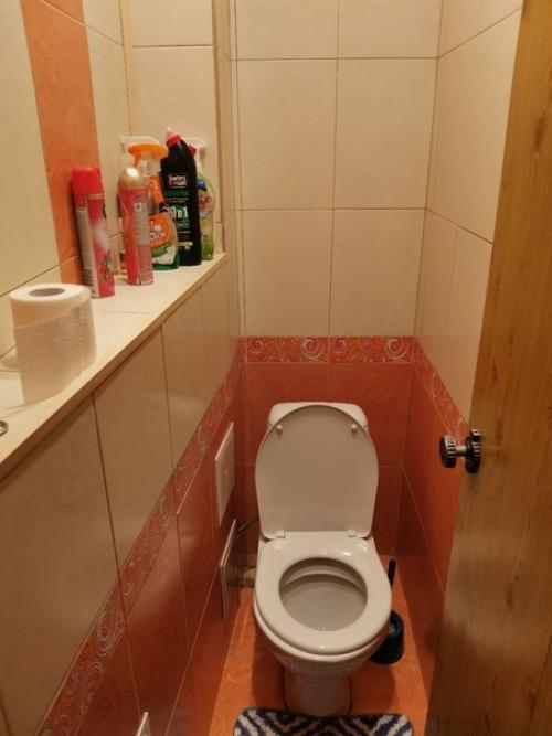 Изменение нашей ванной комнаты с туалетом. 01