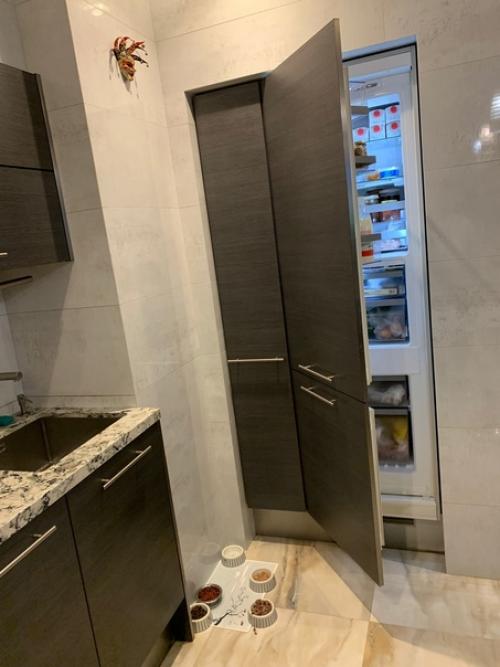 Наконец то осуществили мечту о современной просторной кухни. 06