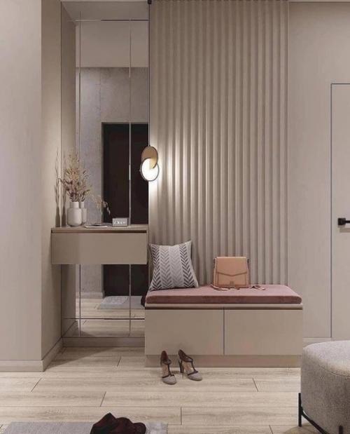 Очень нежный интерьер в квартире, разу видно, что проживает девушка. 02