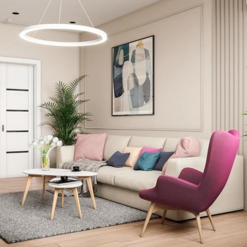 Оформление двухкомнатной квартиры. 01