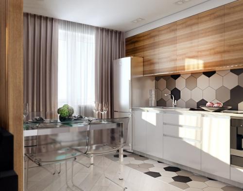 Дизайн интерьера небольшой студии.