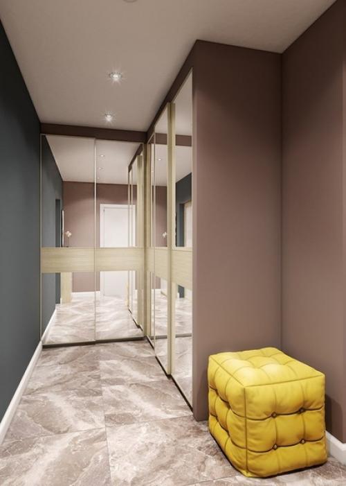 Дизайн интерьера небольшой студии. 04