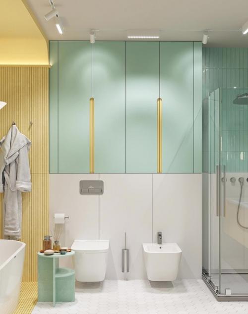 Ванная будет прекрасным украшением вашего дома, словно созданным для того, чтобы порадовать.