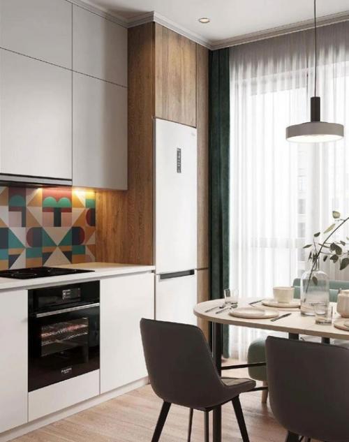 Оригинальный интерьер кухни - это то, на что стоит обратить внимание. 02