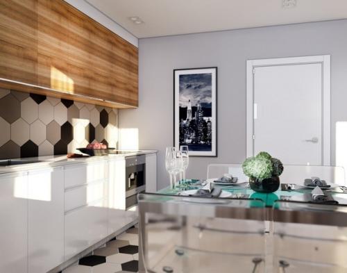 Дизайн интерьера небольшой студии. 01