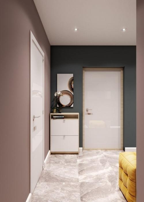 Дизайн интерьера небольшой студии. 05