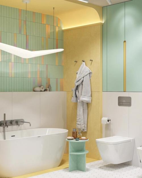 Ванная будет прекрасным украшением вашего дома, словно созданным для того, чтобы порадовать. 01