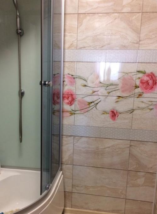 Сделали у бабушки в дому санузел. 07