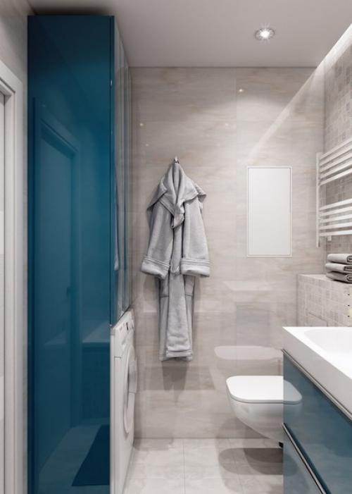 Дизайн интерьера небольшой студии. 06