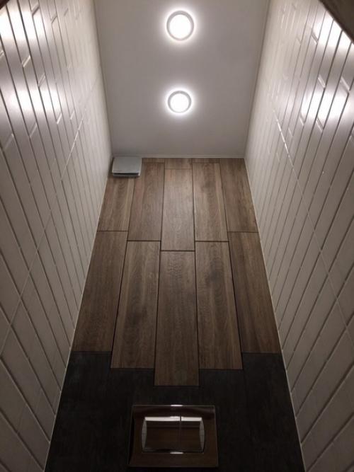 Такой вот ремонт мы своей ванной комнаты и туалета сделали. 05