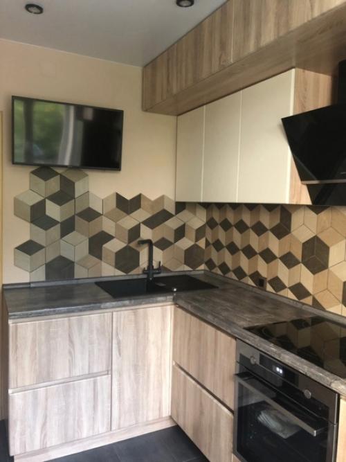 Ну вот собственно хочу показать ремонт своей кухни. 03