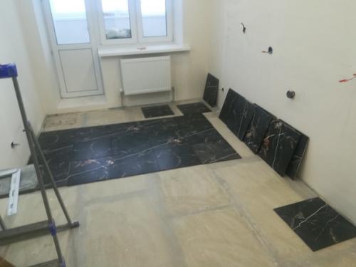 Наша маленькая кухня, всё делали сами. 01