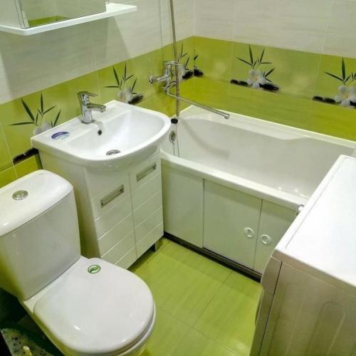 Муж за ремонт в ванной комнате взялся. 03