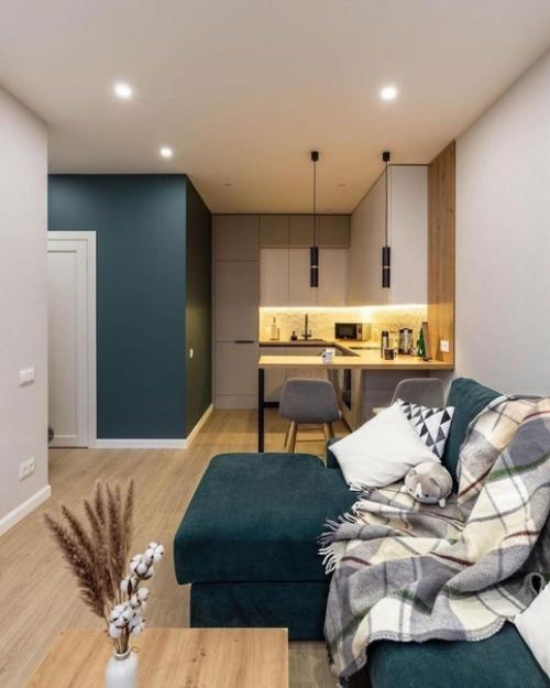 Наша любимая квартира, недавно прошедшая через капитальный ремонт, удивляет своим умеренным, но удобным дизайном. 07