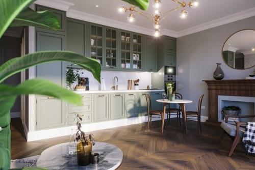 Квартира с шикарным дизайном. 01