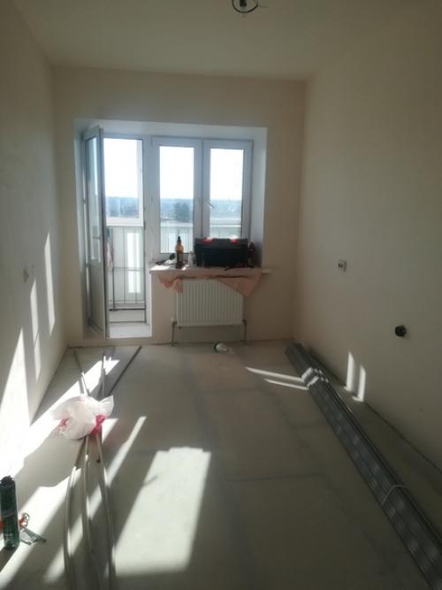 Наша маленькая кухня, всё делали сами.