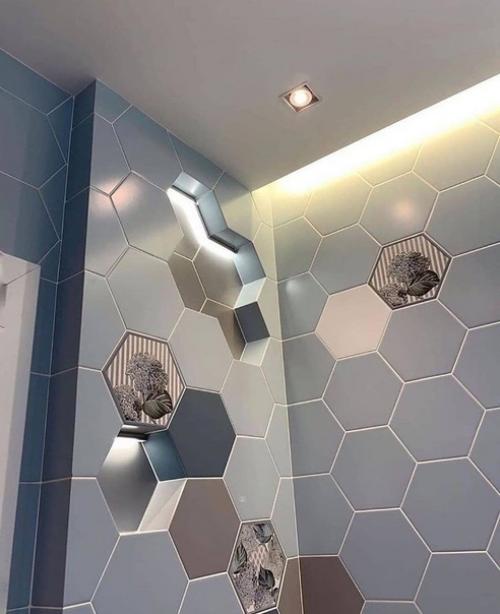 Необычный ремонт ванной комнаты, площадь которой 4 кв. 07