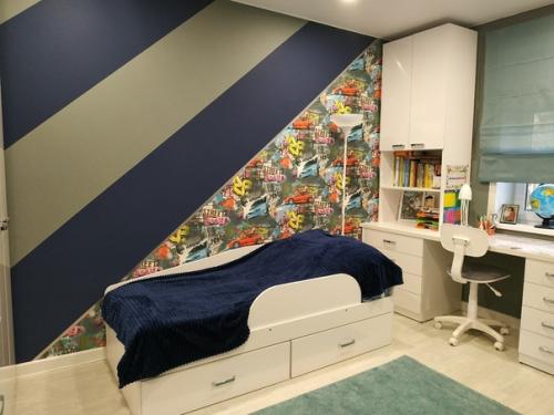 Сделали мальчишкам спальню. 03