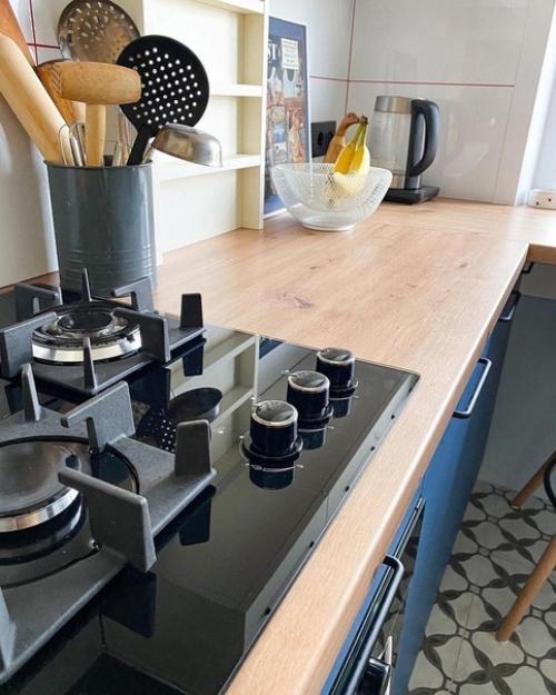 Обновление маленькой кухни с площадью 7 кв. 07