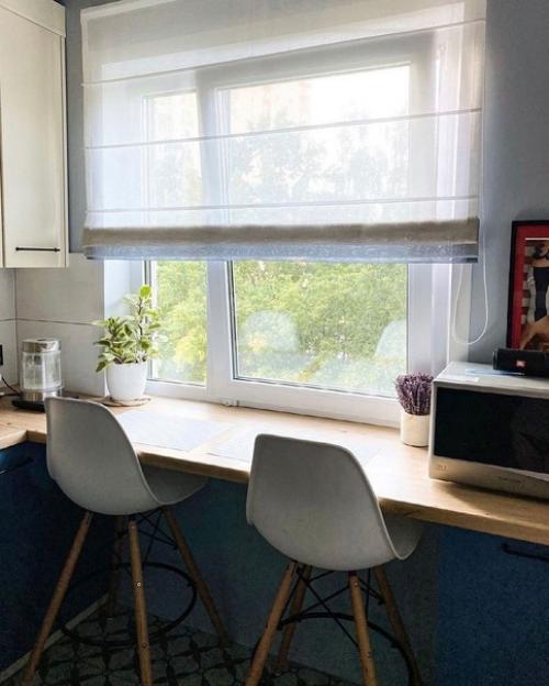 Обновление маленькой кухни с площадью 7 кв. 05