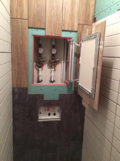 Такой вот ремонт мы своей ванной комнаты и туалета сделали. 03