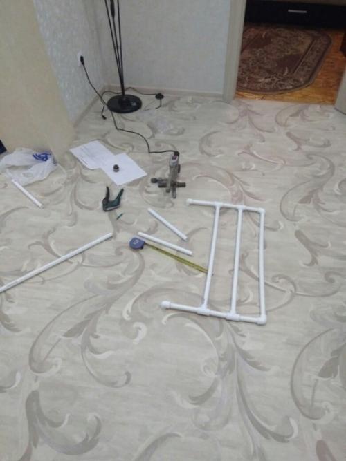 Сделайте сушилку для ваших вещей своими руками - займёт всего полчаса, а результаты просто удивят! 02