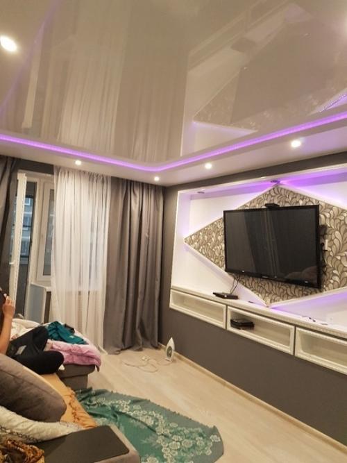 Наш сын, всего лишь шестнадцатилетний, уже приложил руку к ремонту гостиной! 04