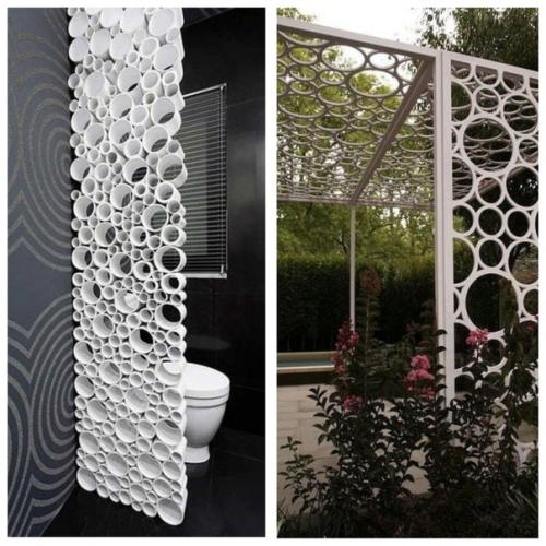 Пожалуй трубы пвх один из самых доступных материалов.